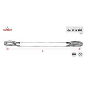 Elingue sangle plate avec enduction Polyuréthane