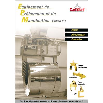 Catalogue EPM Équipement de préhension et de manutention