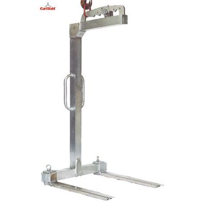 Fourche de levage en aluminium à écartement réglable